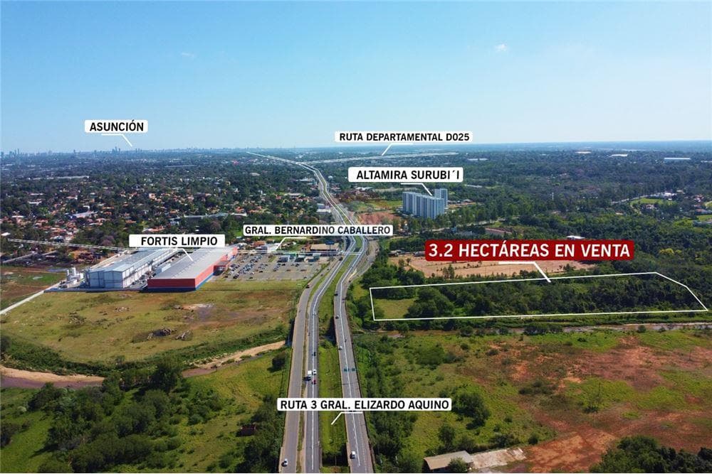 importante terreno de 3 has sobre Ruta Gral Aquino MRA, foto 1
