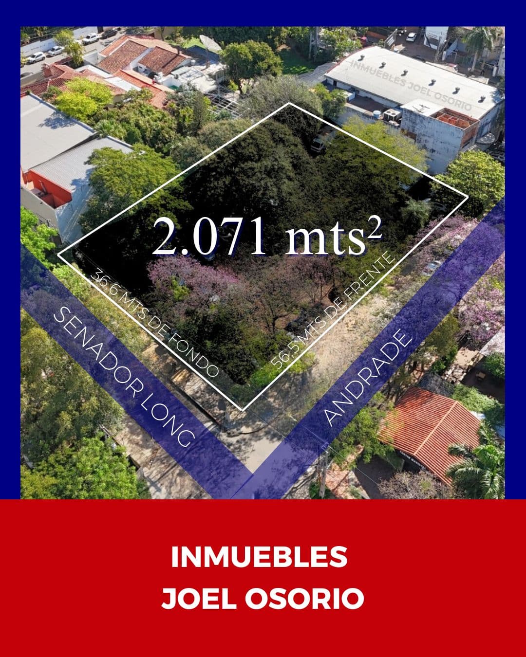Terreno Esquina Villa Morra Asunción - Listo A Transferir - Usd 2.100.000
