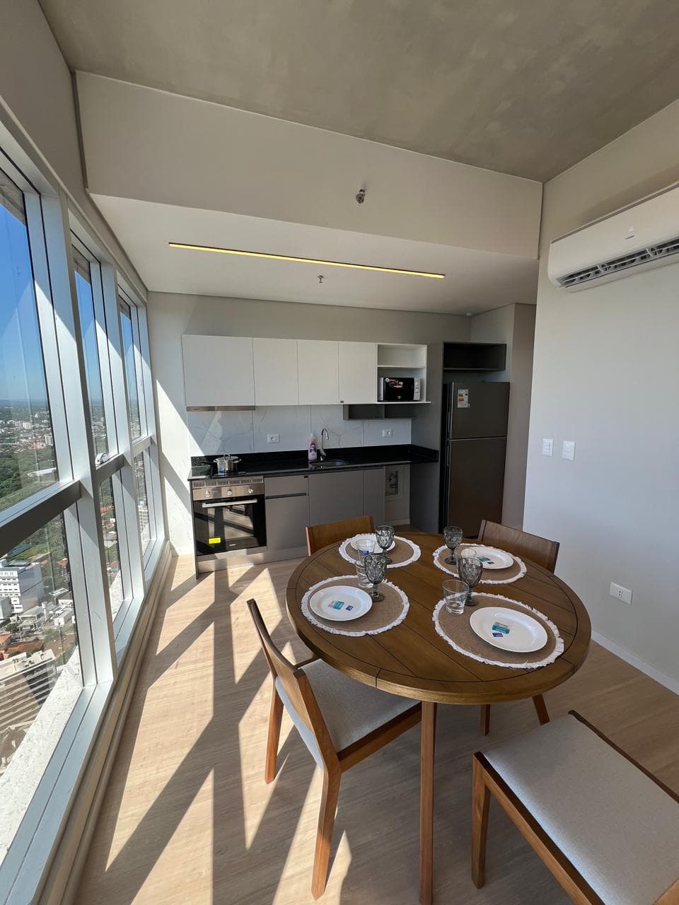 950 usd - piso 40 - apartamento amoblado - edificio petra tower