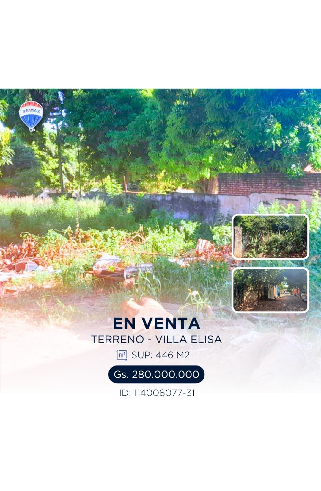 Terreno En Venta – Barrio Ypatí/rosedal, Villa Elisa
