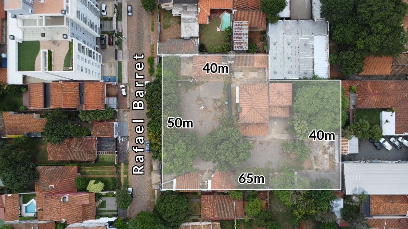 En venta terreno de 3.000m2 en el barrio los laureles de Asunción, foto 1
