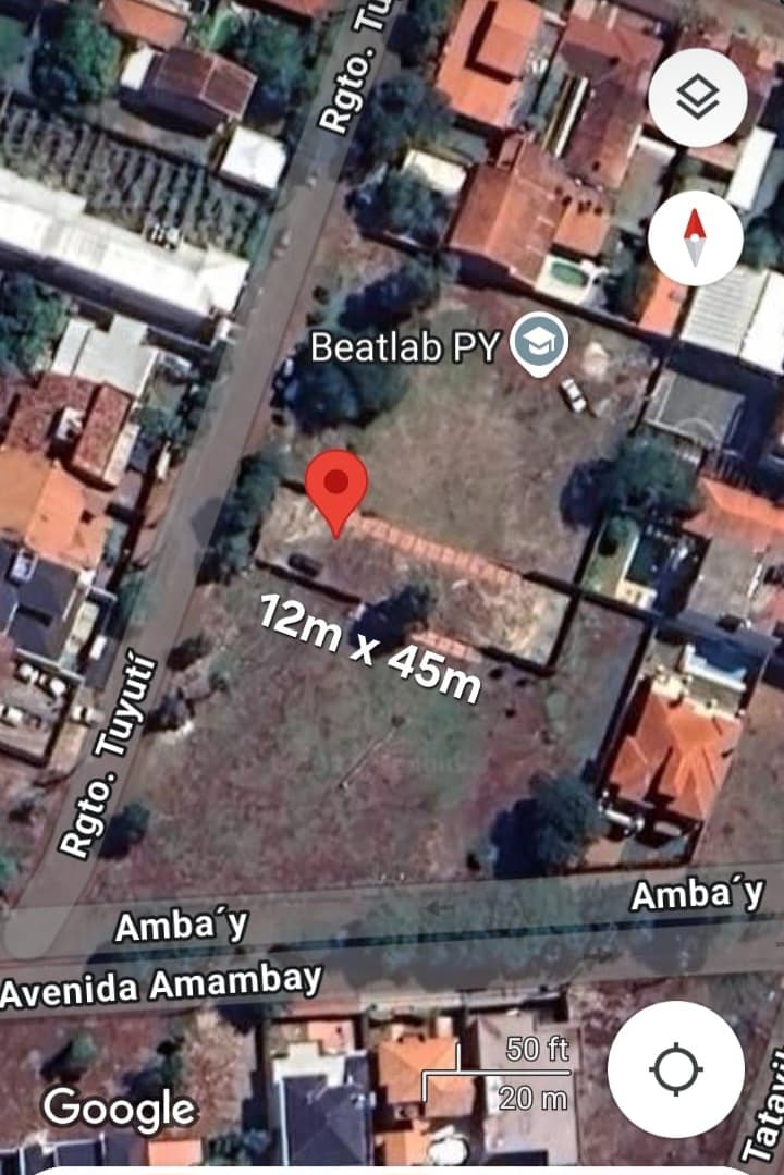Vendo terreno de 540m2 en barrio boquerón 2!!