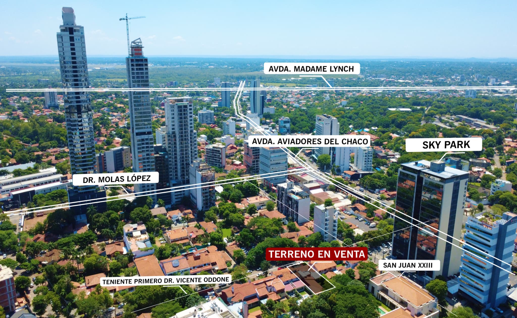 Exclusivo terreno en Las Lomas — foto 3