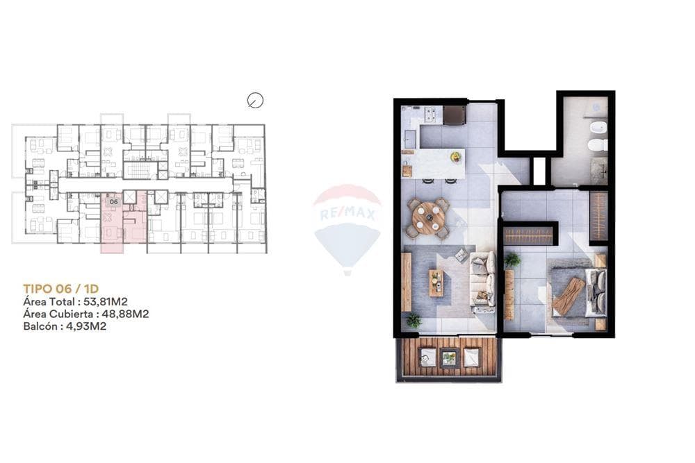 Departamento de 1 dormitorio en Recoleta, foto 3