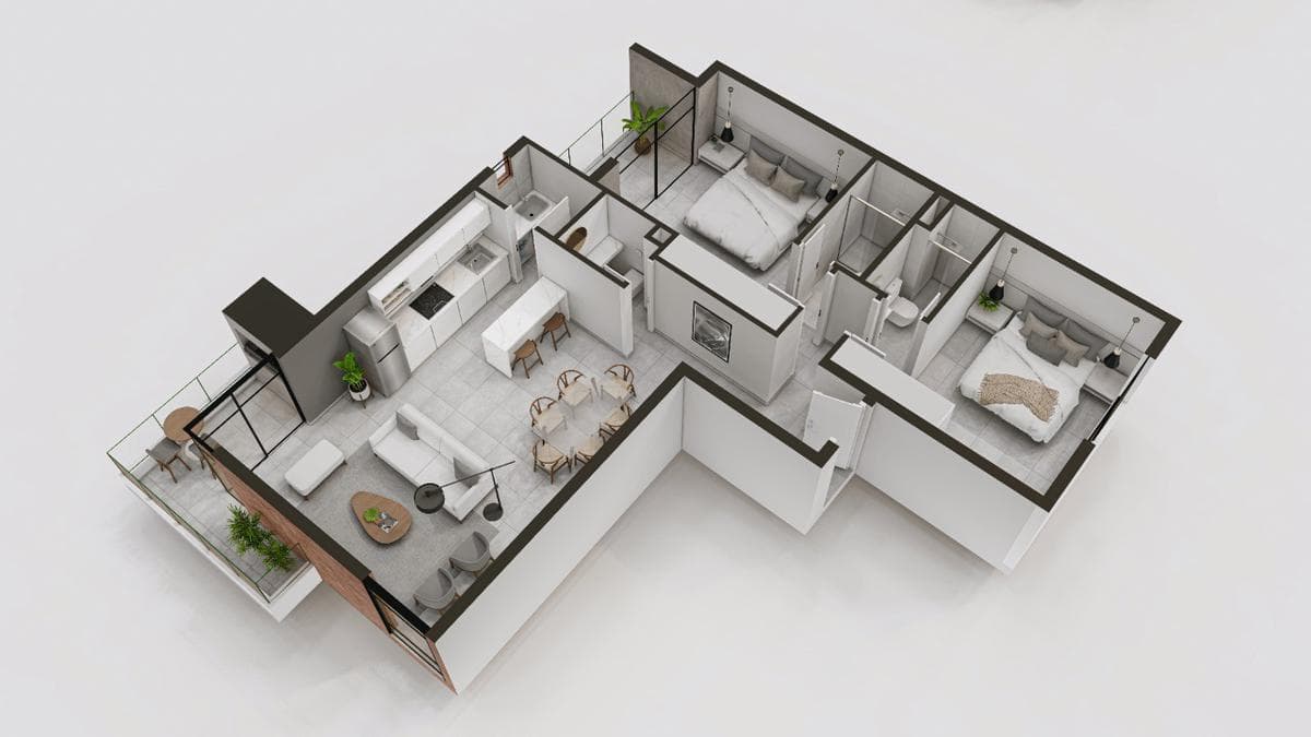 departamento en pozo en barrio Carmelitas, foto 4