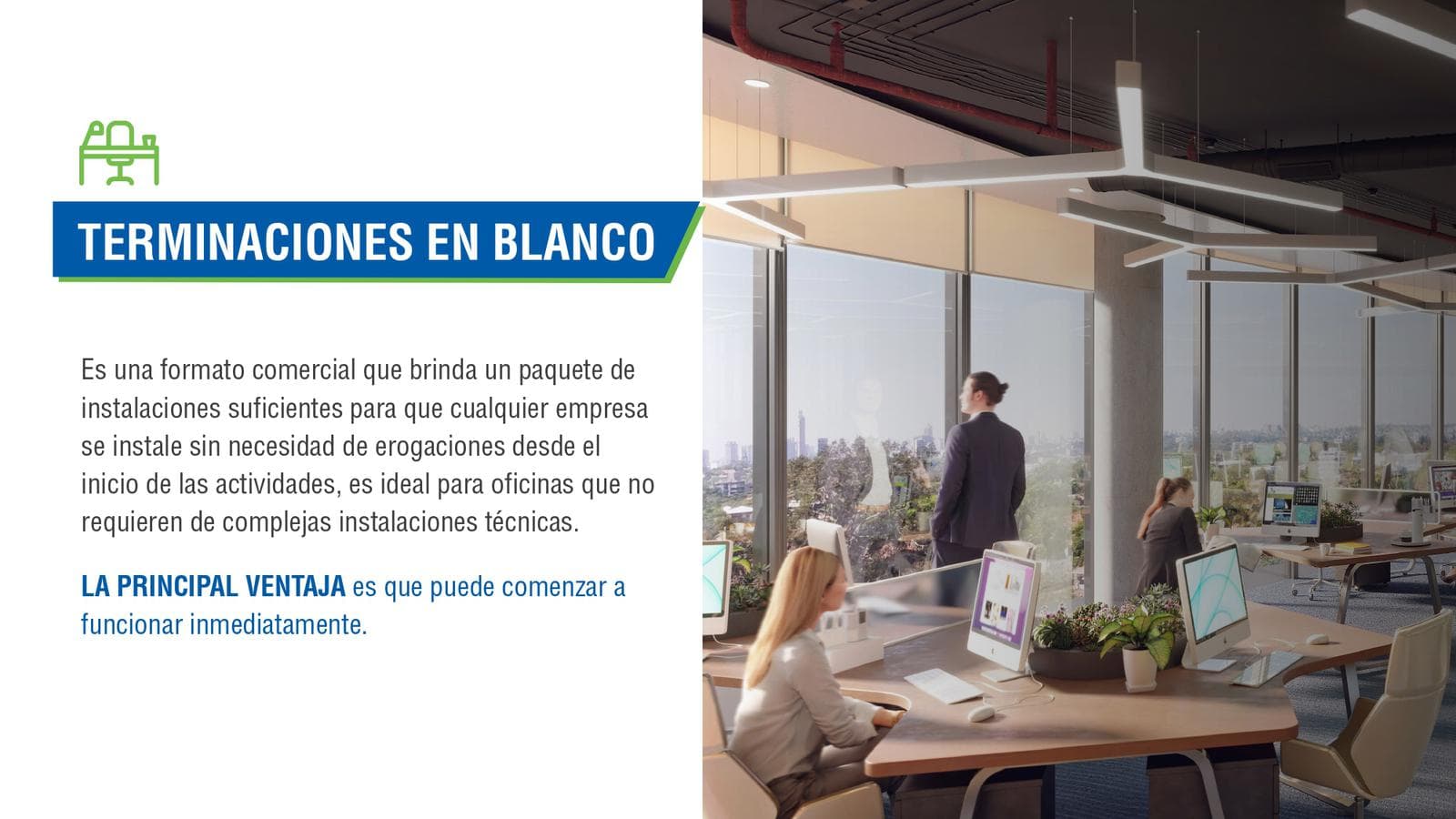 oficina 22 m2 Obra Blanca en torre corporativa Zuba Plaza Zona CIT, foto 4