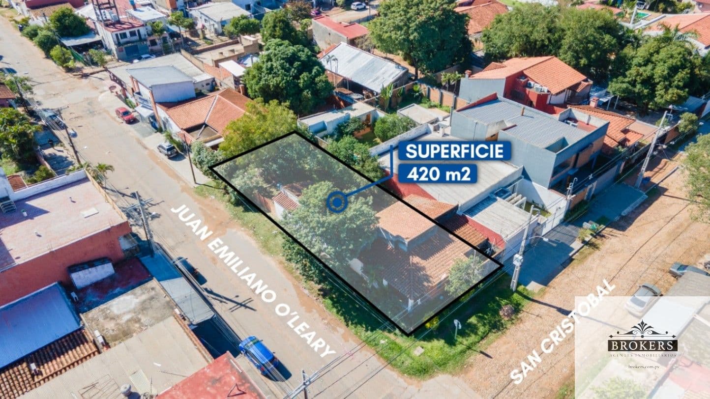 Vendo Importante Terreno En Esquina De 420 m2 En Fdo De La Mora