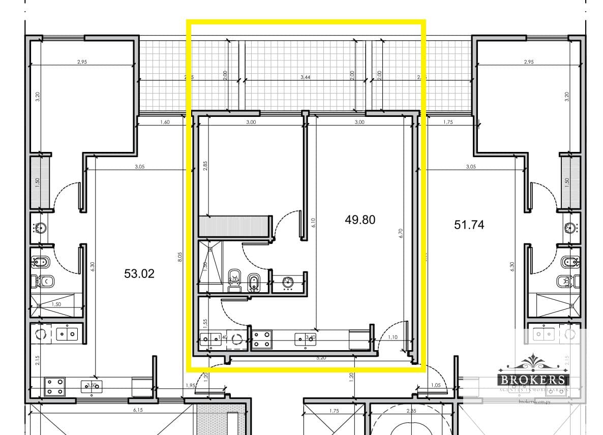 Departamento de 1 dormitorio con cochera Zona Casa Rica Mburucuya, foto 2