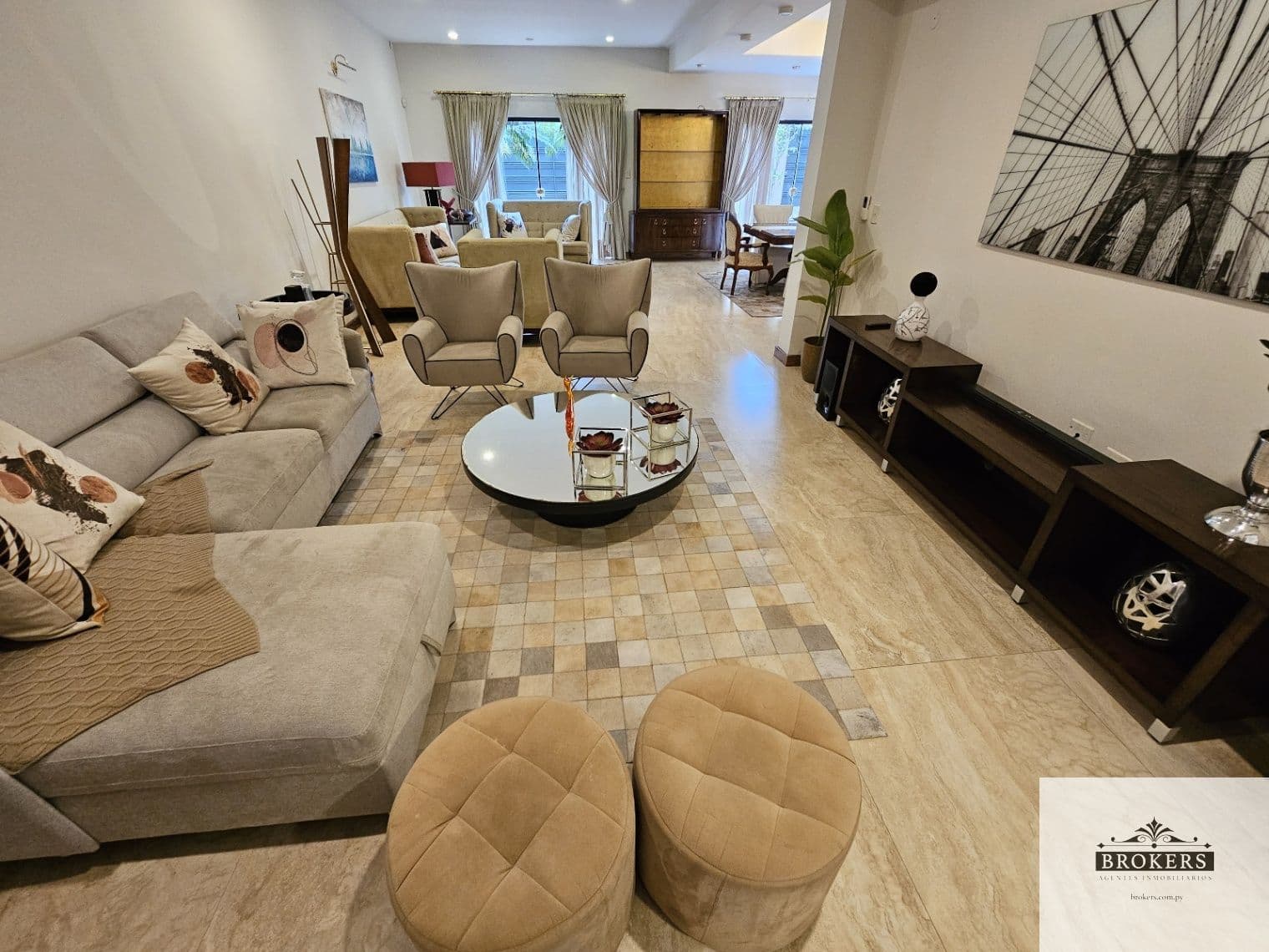 Casa Amoblada De 3 Dormitorios Con Piscina En Barrio Recoleta — foto 3