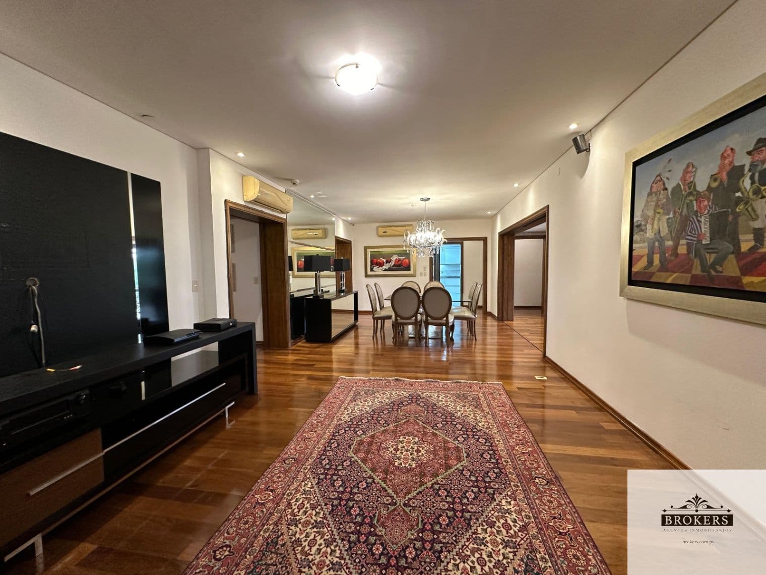 Fino Departamento Amoblado De 3 Dormitorios Sobre Santa Teresa, foto 4