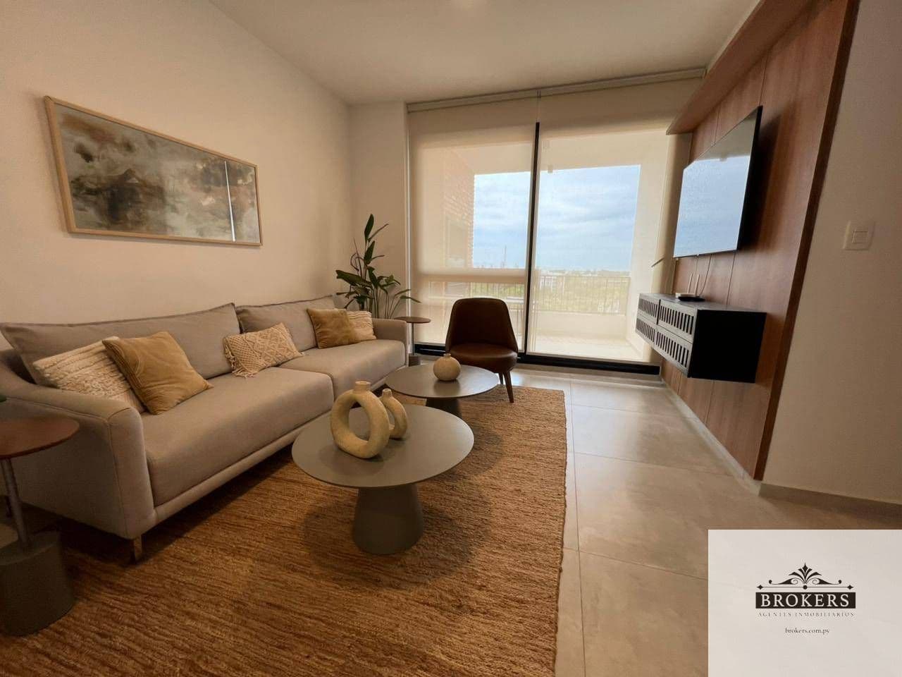 Departamento Amoblado De 3 Dormitorios En Villa Morra, foto 2