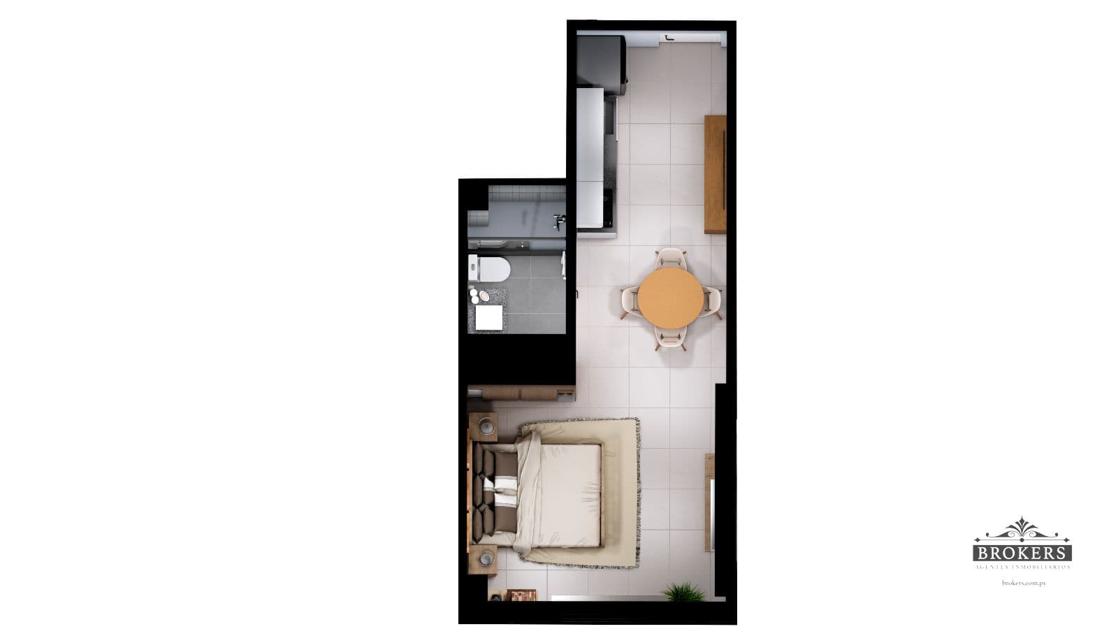 Monoambientes 30 M2. en construcción en venta, BO. San Pablo, foto 2
