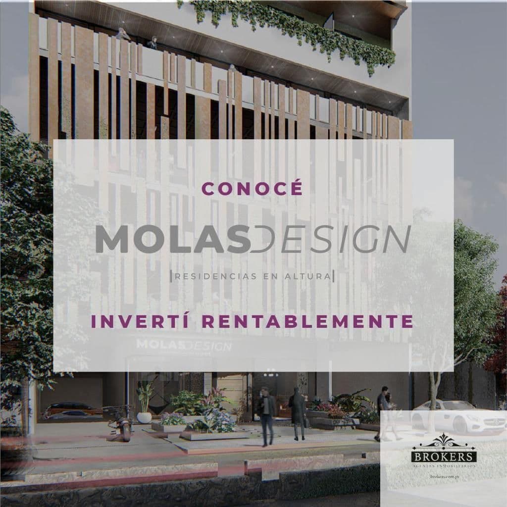 Departamento a Estrenar De 1 Dormitorio Sobre Molas López, foto 3