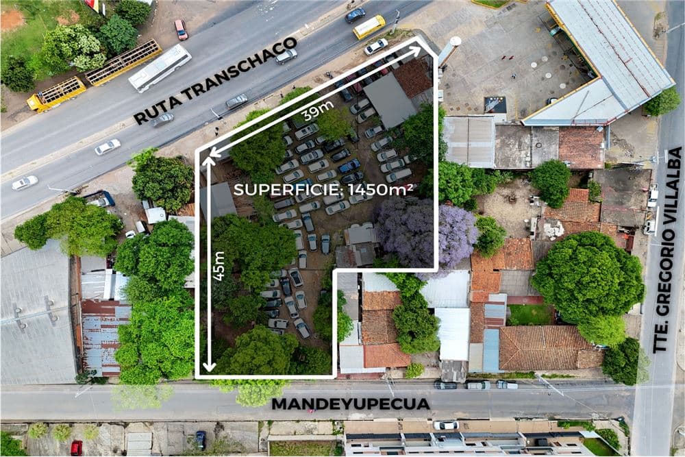 Terreno en venta sobre Avda. Transchaco, foto 1