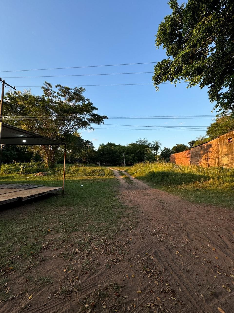 Vendo terreno a pasos de la ruta aregua patiño