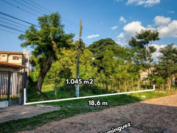 Terreno de 1045 m2 en lambare, foto 4