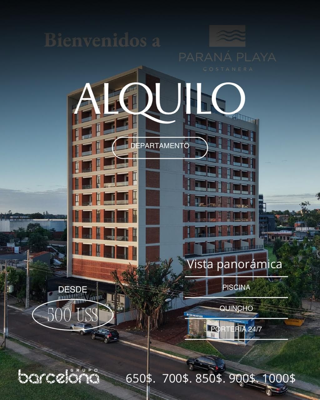 Departamento - Alquiler - Encarnación, Paraguay parana playa — foto 1