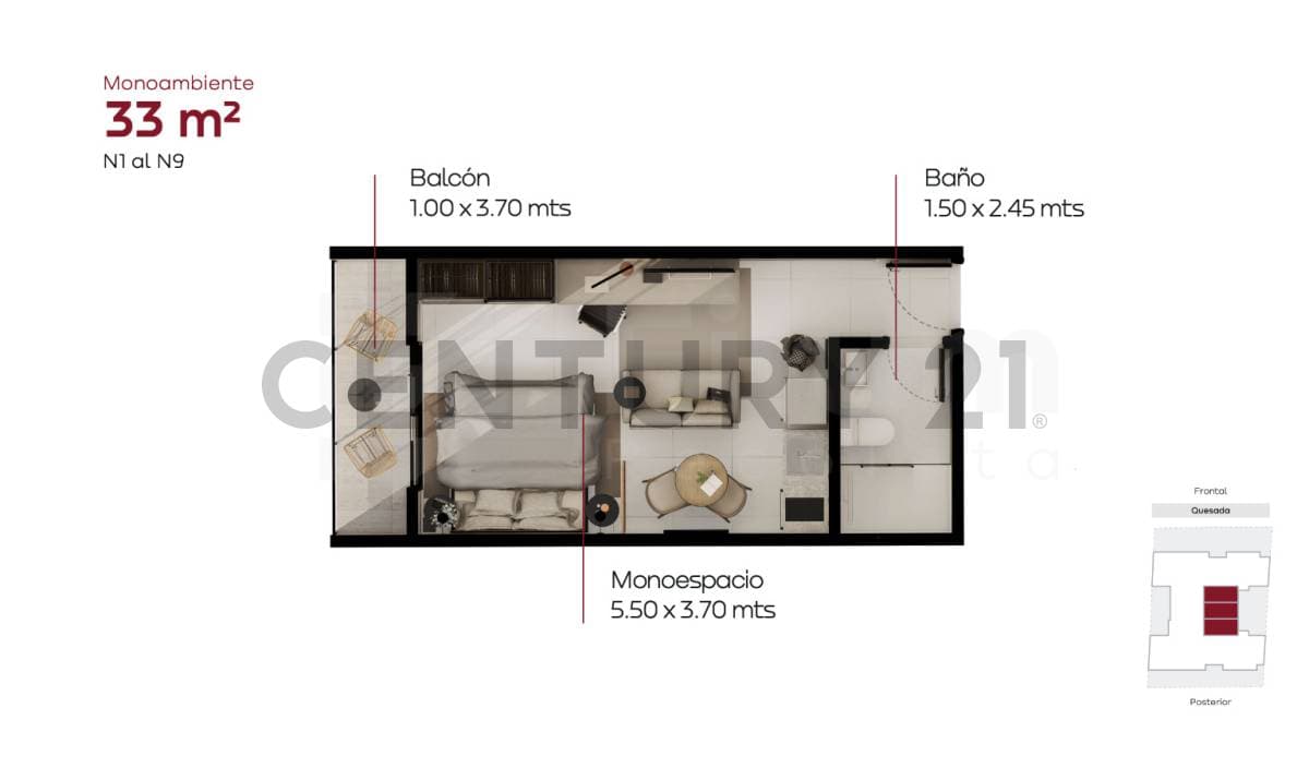 En venta departamentos en pozo - filum Recoleta, foto 3