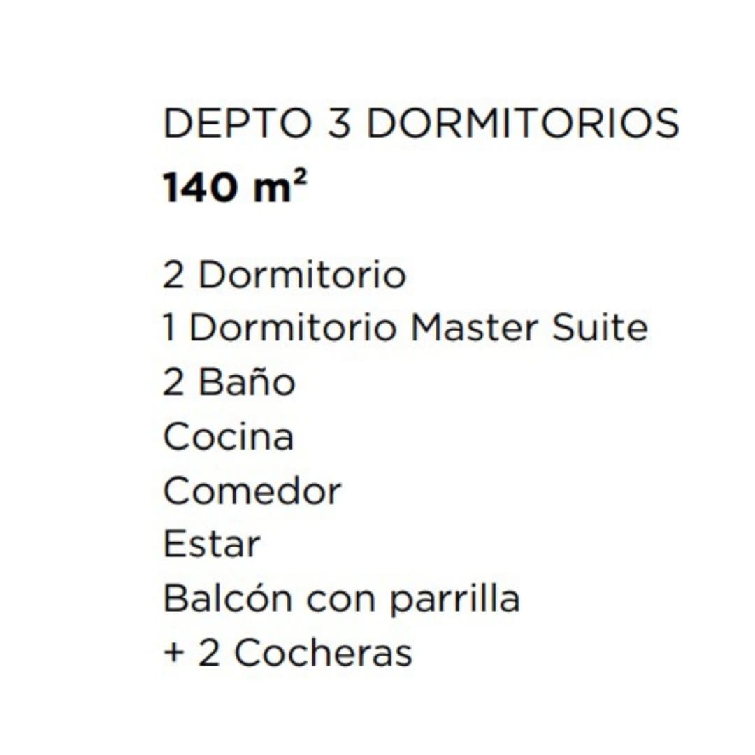Departamento de 3 habitaciones en Las Mercedes, foto 3