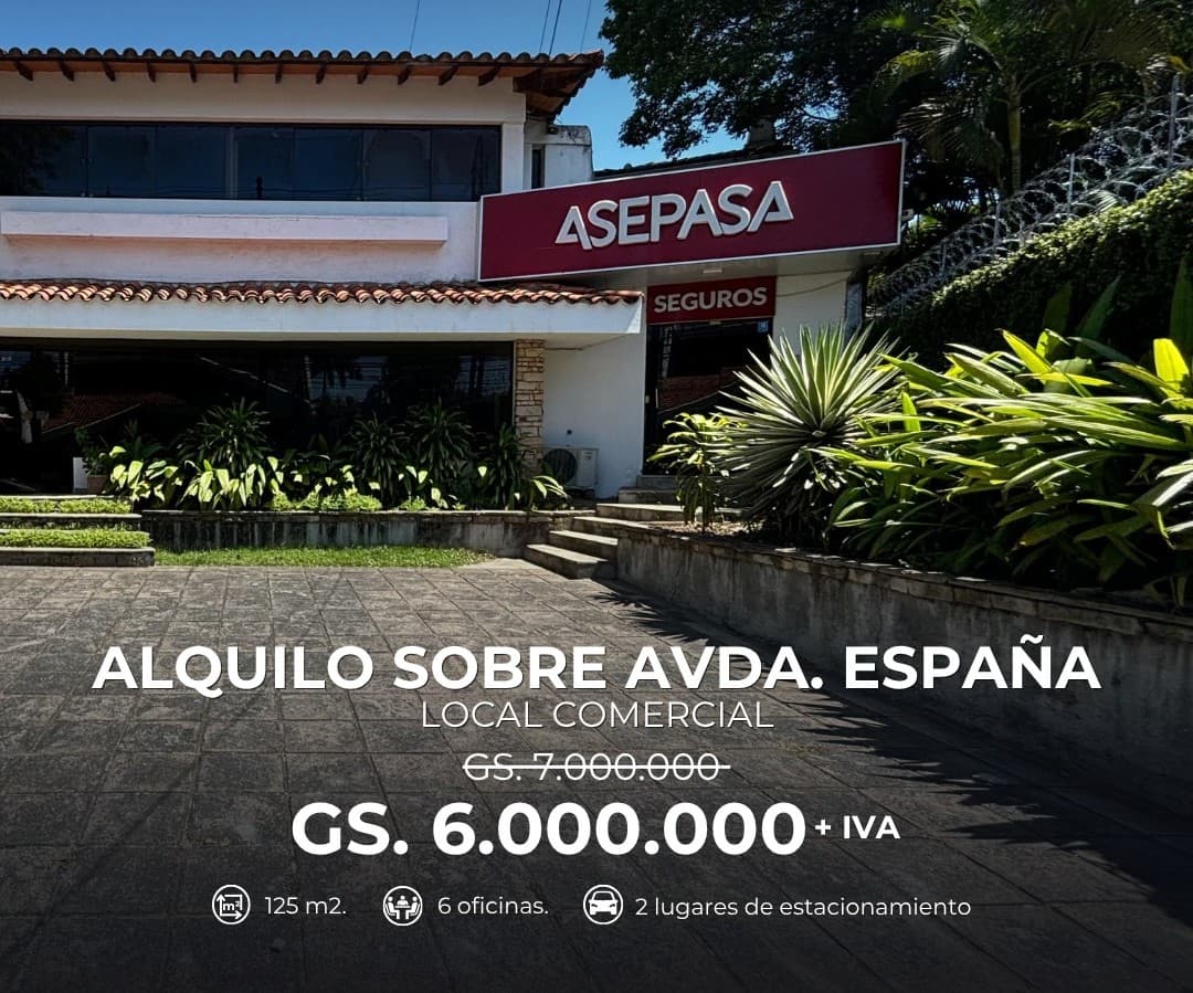 Oficinas Corporativas / Local Comercial en Alquiler - Barrio Mcal. López