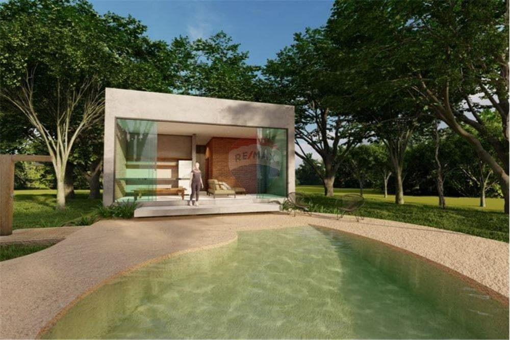 Chalet con arrollo en Piribebuy