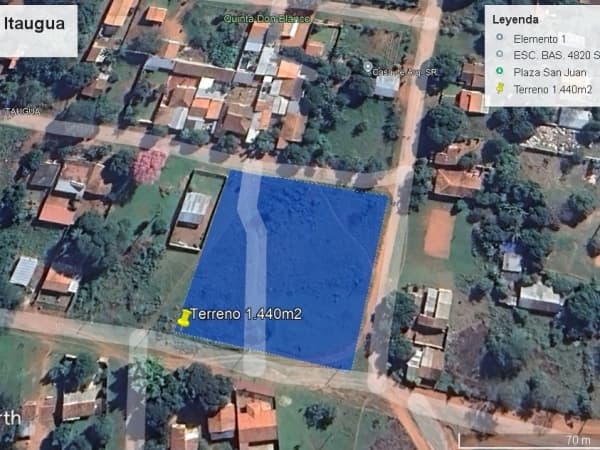 Zona itagua - vendo predio con 4 terrenos juntos, foto 2