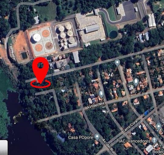 Vendo terreno sobre el rio san antonio