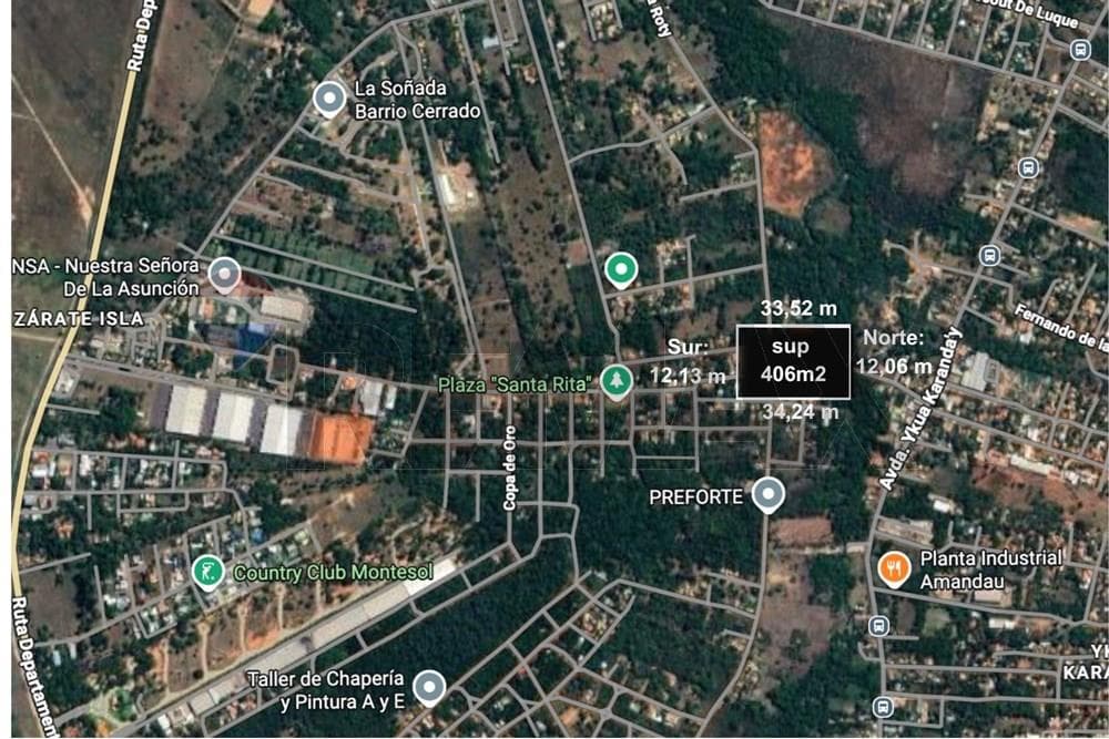 Terreno de 406.50 m² en Venta en Zárate Isla, Luque (Alta Plusvalía), foto 4