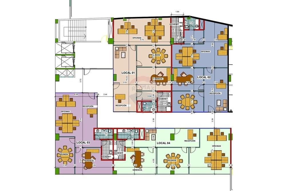 Oficina corporativa de 385 m2 en Villamorra, foto 3