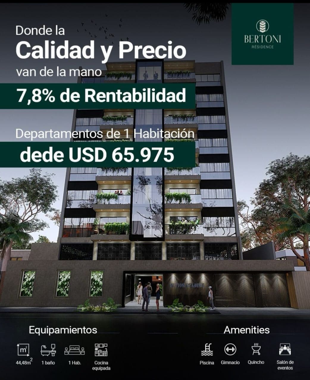 Departamentos-edificio bertoni-barrio Herrera!!!!, foto 2