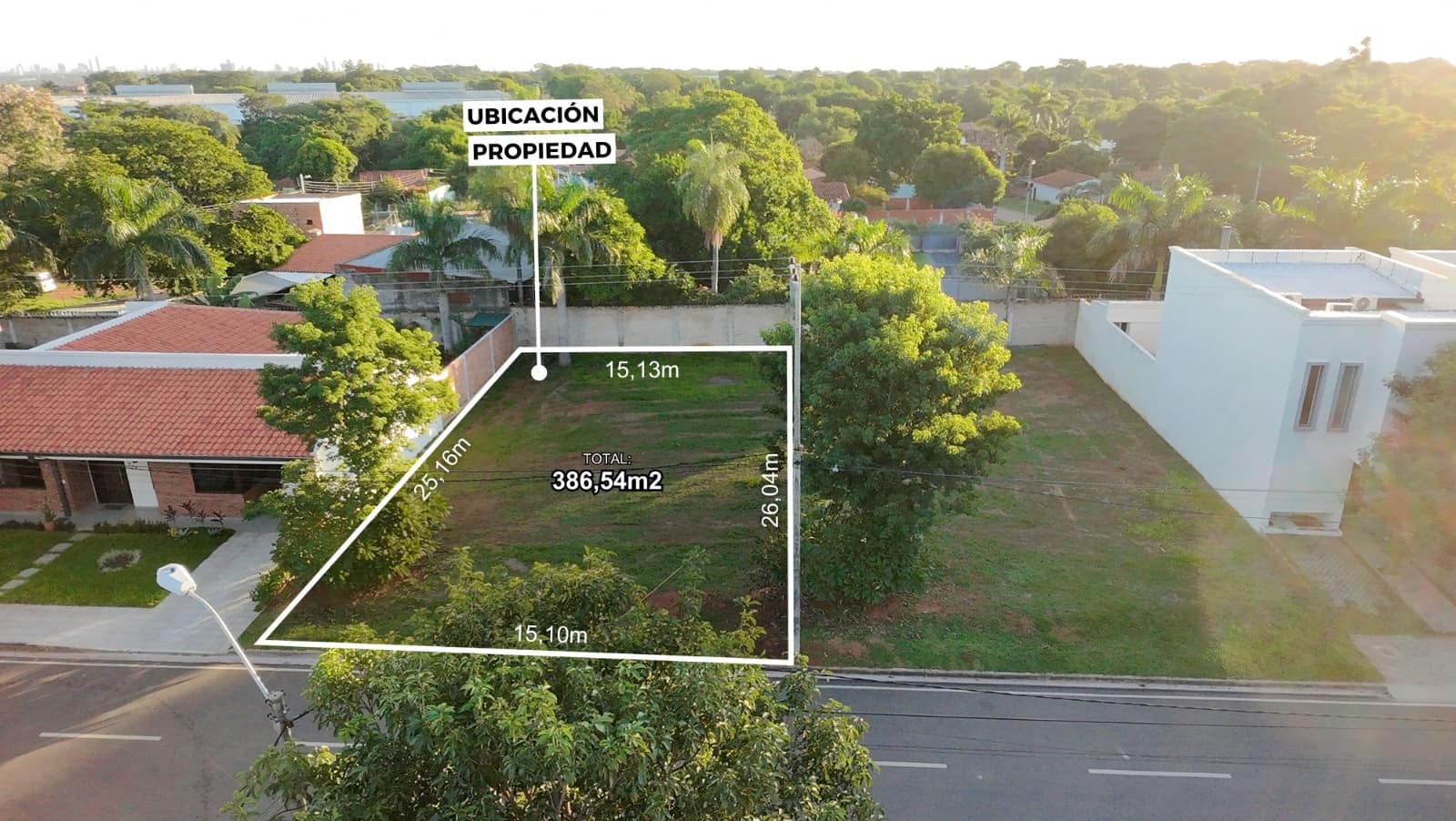 Terreno en barrio cerrado arapoty - mra
