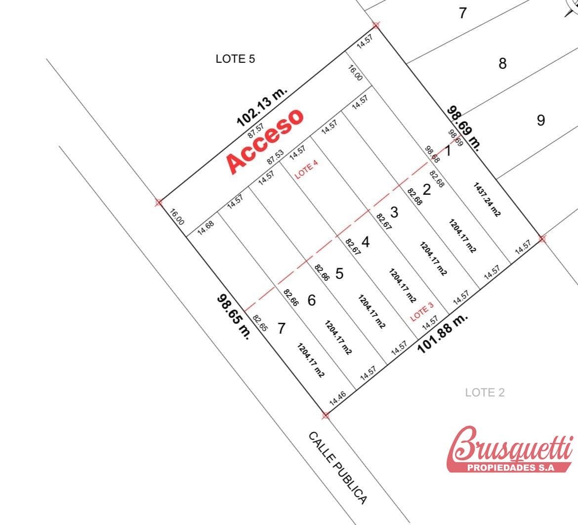 Terreno en venta de 1148m2 ubicado en San Bernardino — foto 4