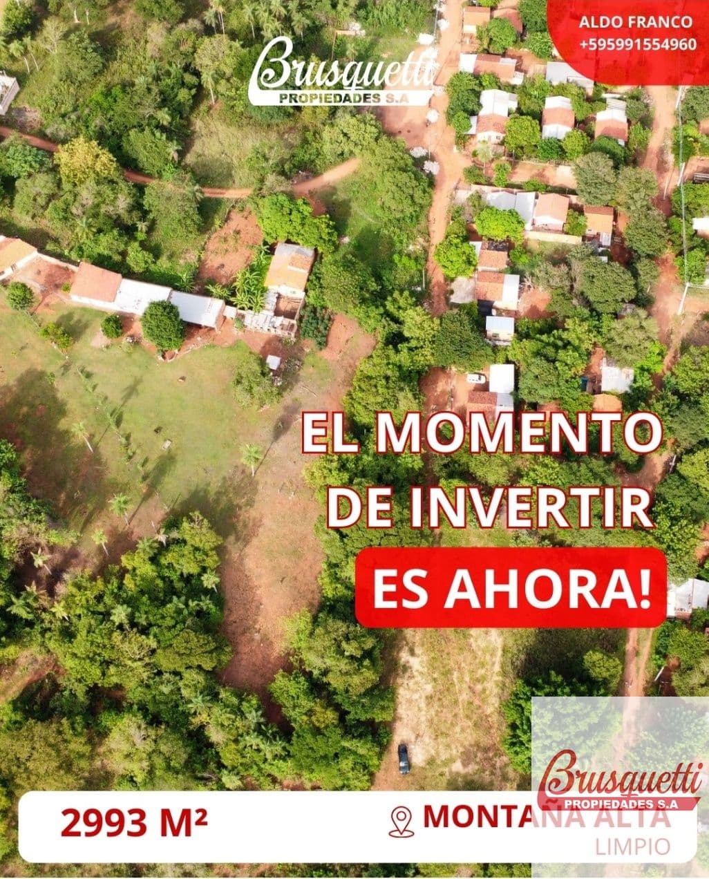 Terreno en venta de 2993m2 ubicado en Limpio, foto 1