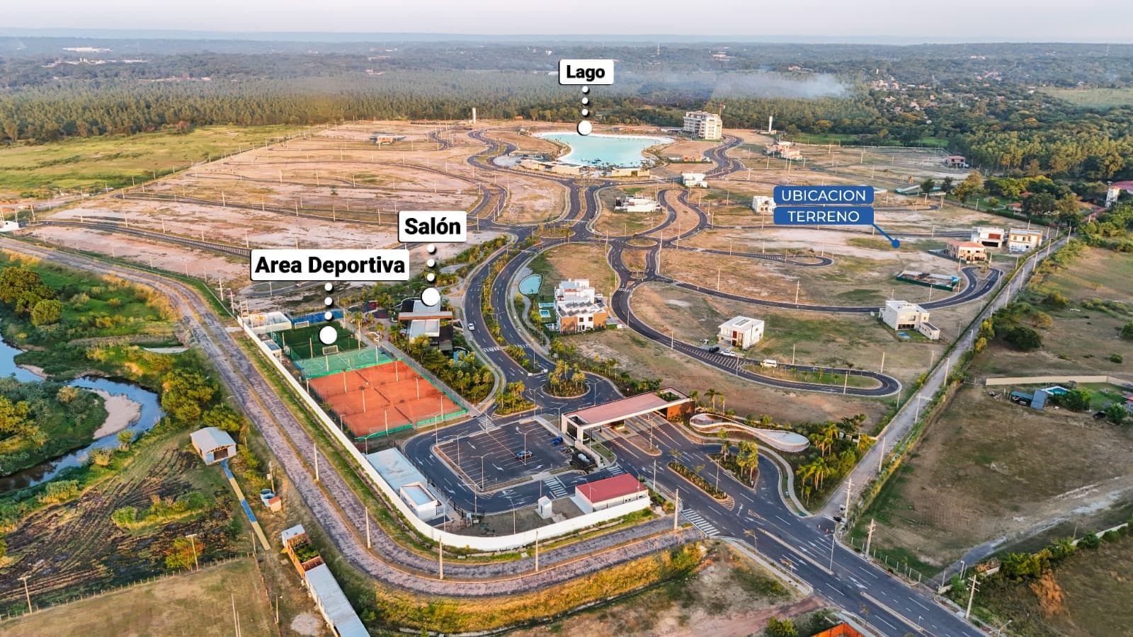 Terreno en Aquaterra (Barrio cerrado con Cristal Lagoon) — foto 3