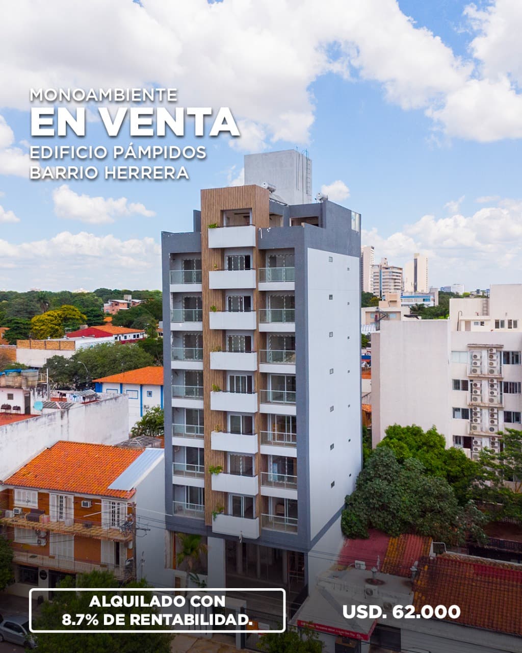 Vendo Monoambiente Barrio Herrera
