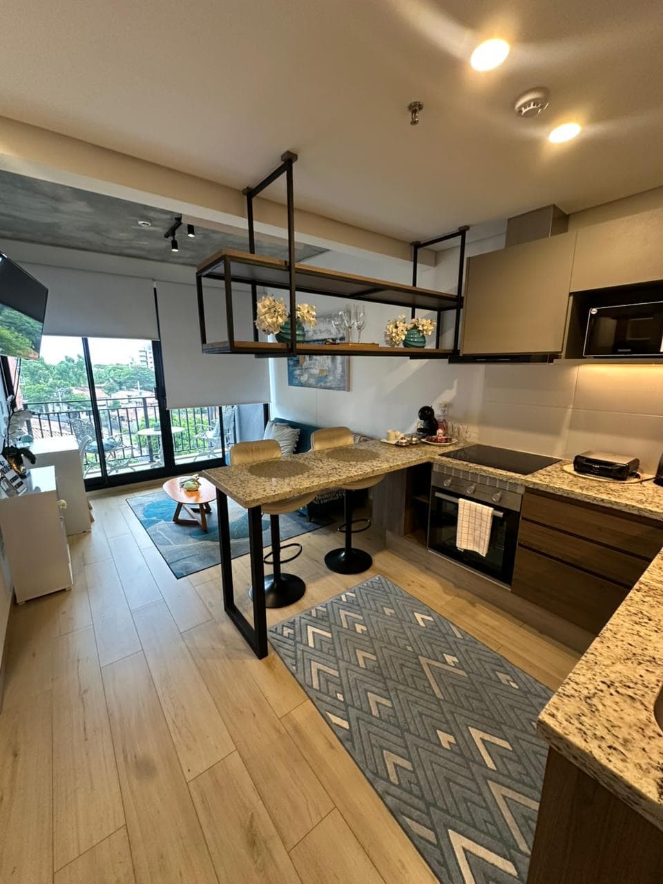 departamento amoblado de dormitorio zona shopping del sol — foto 2