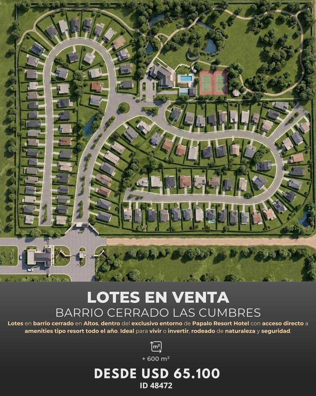 Lotes en barrio cerrado las cumbres de papalo resort — foto 3