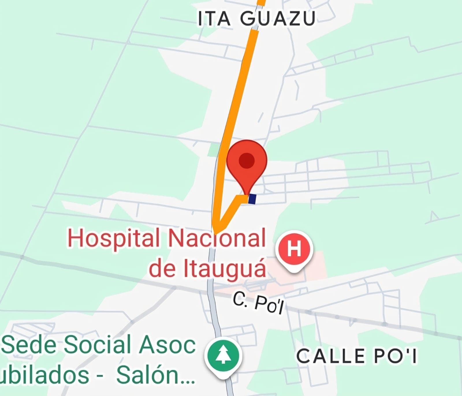 Terreno Ideal A Pasos Del Hospital Nacional De Itauguá