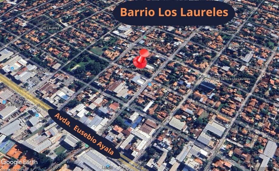 Vendo terreno barrio los laureles - asuncion