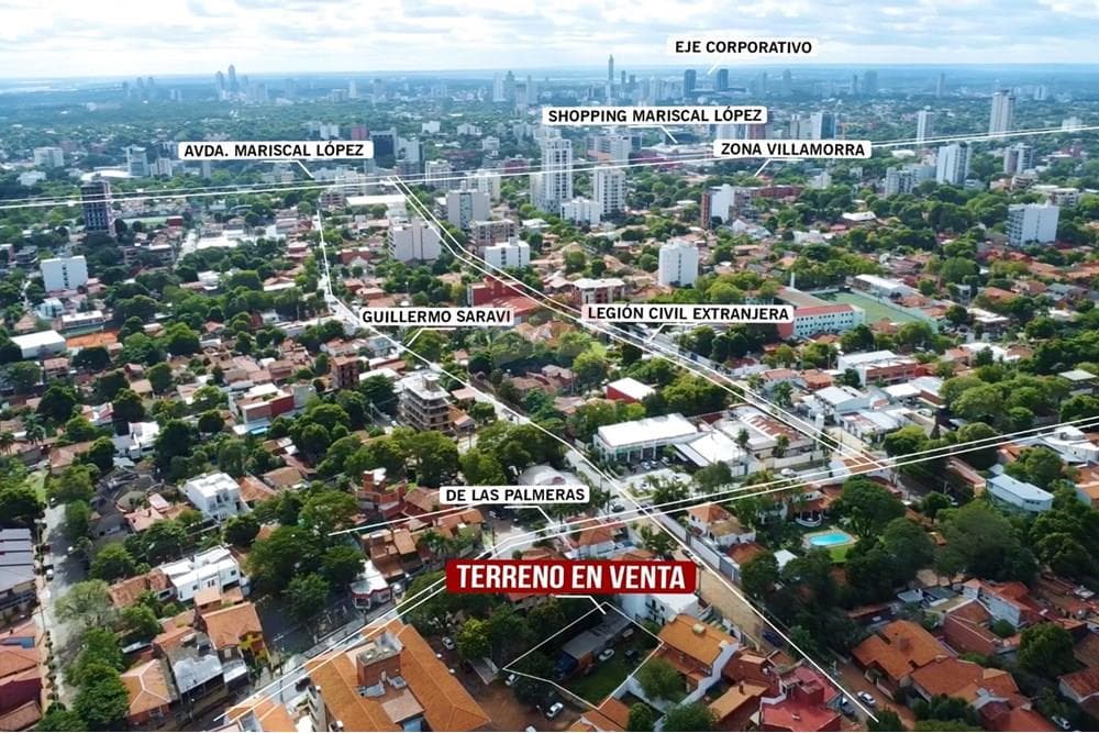 Terreno en calle sin salida a mts de Las Palmeras