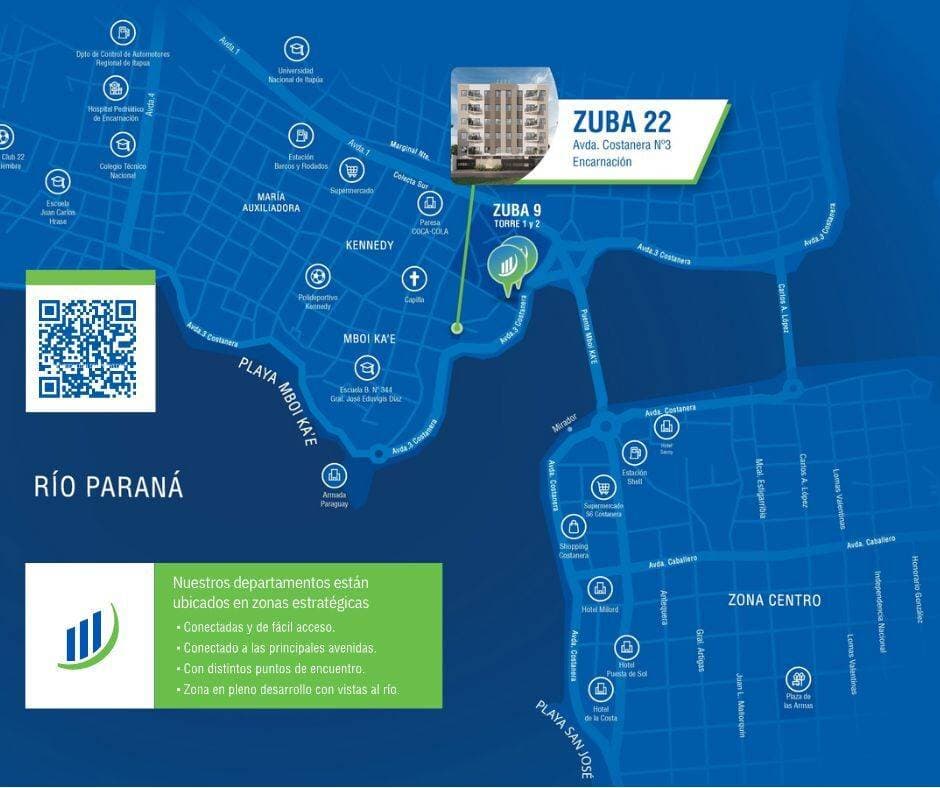 Dpto en Encarnación con vista al río - zuba 22 — foto 2