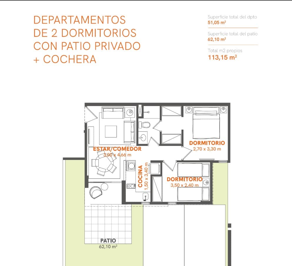 Departamento para inversión — foto 2