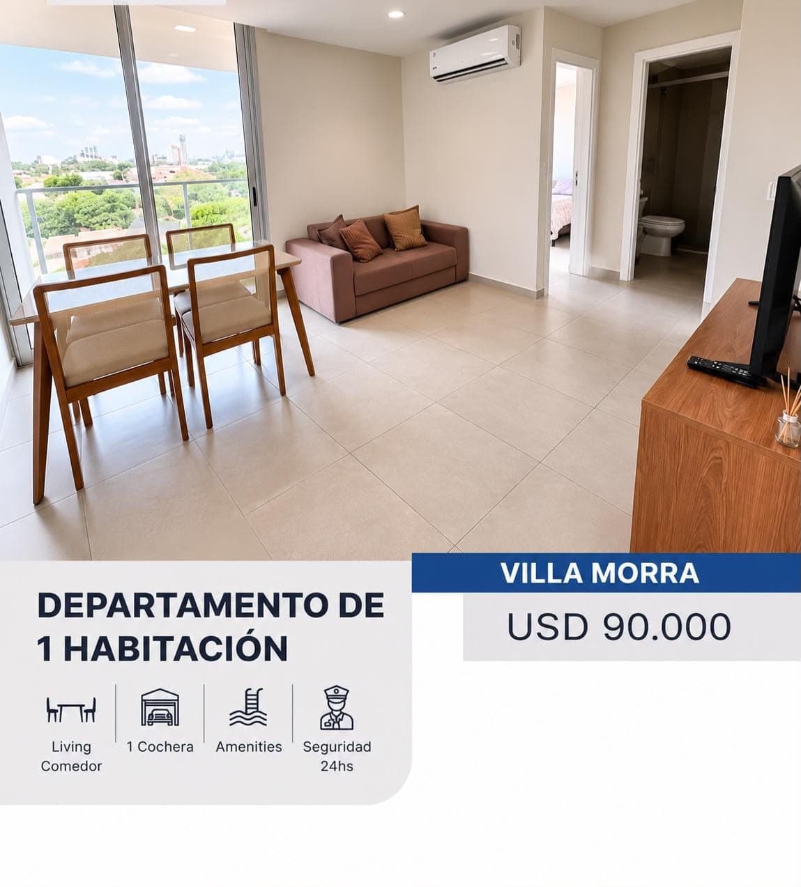 Departamento Villa Morra, foto 3
