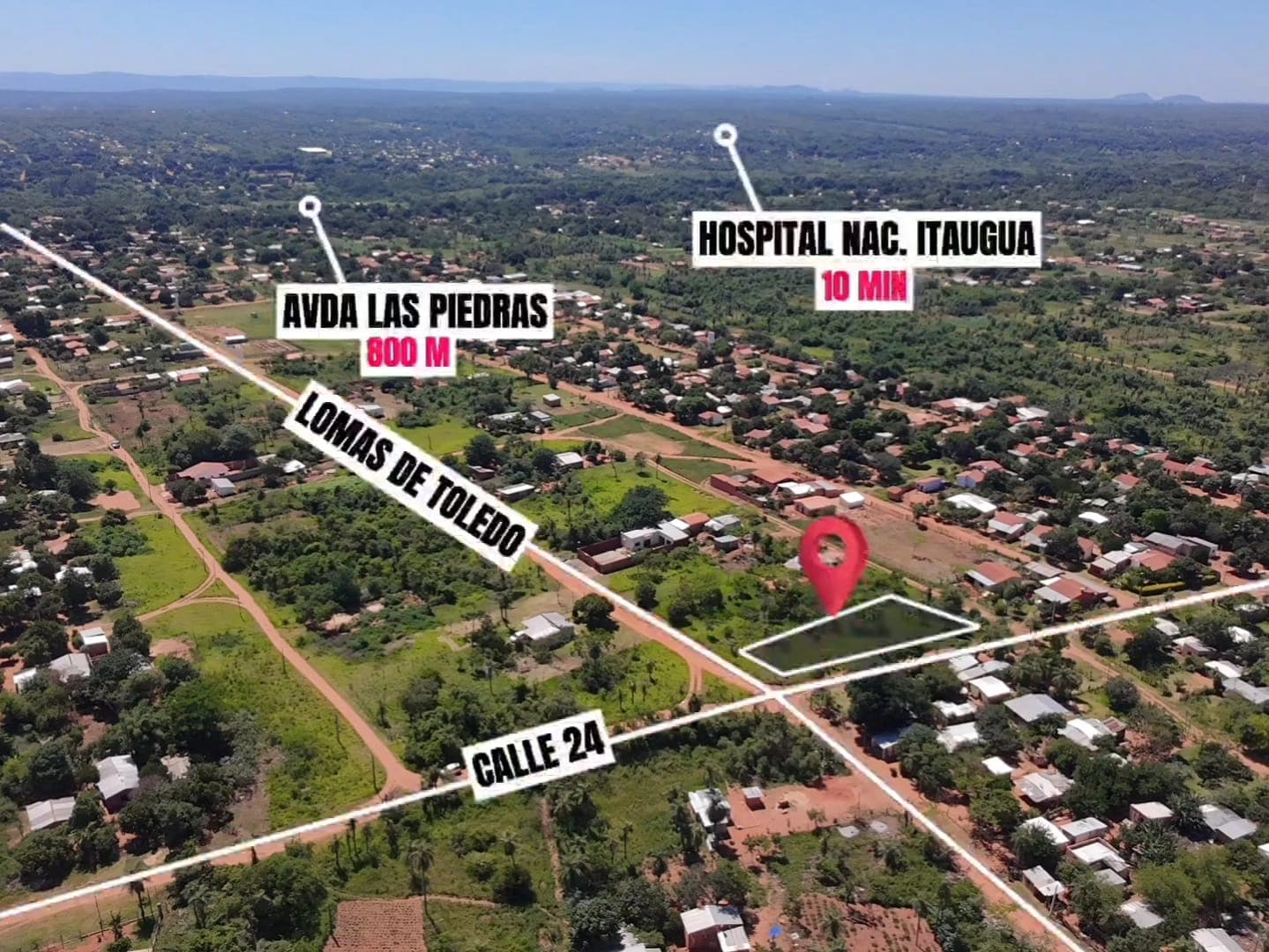 4 terrenos juntos en capiata, foto 4