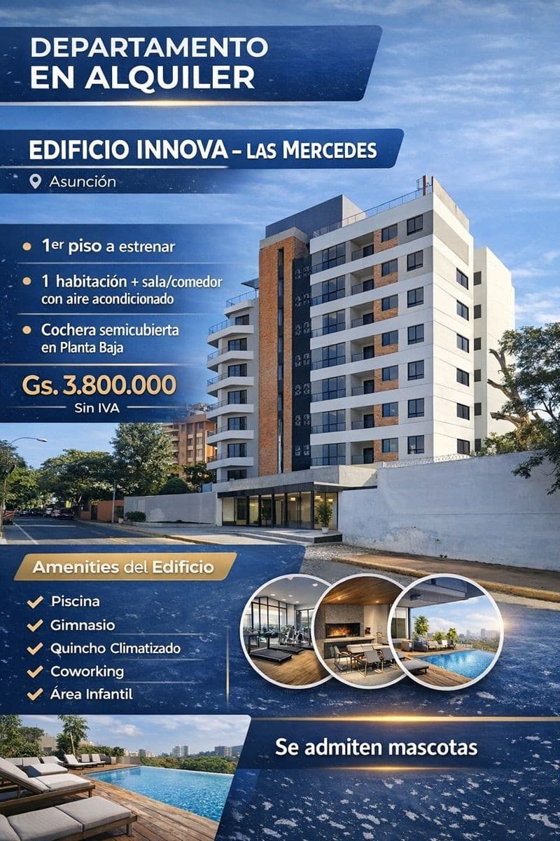 Edificio INNOVA – Las Mercedes (1er piso) a estrenar — foto 1