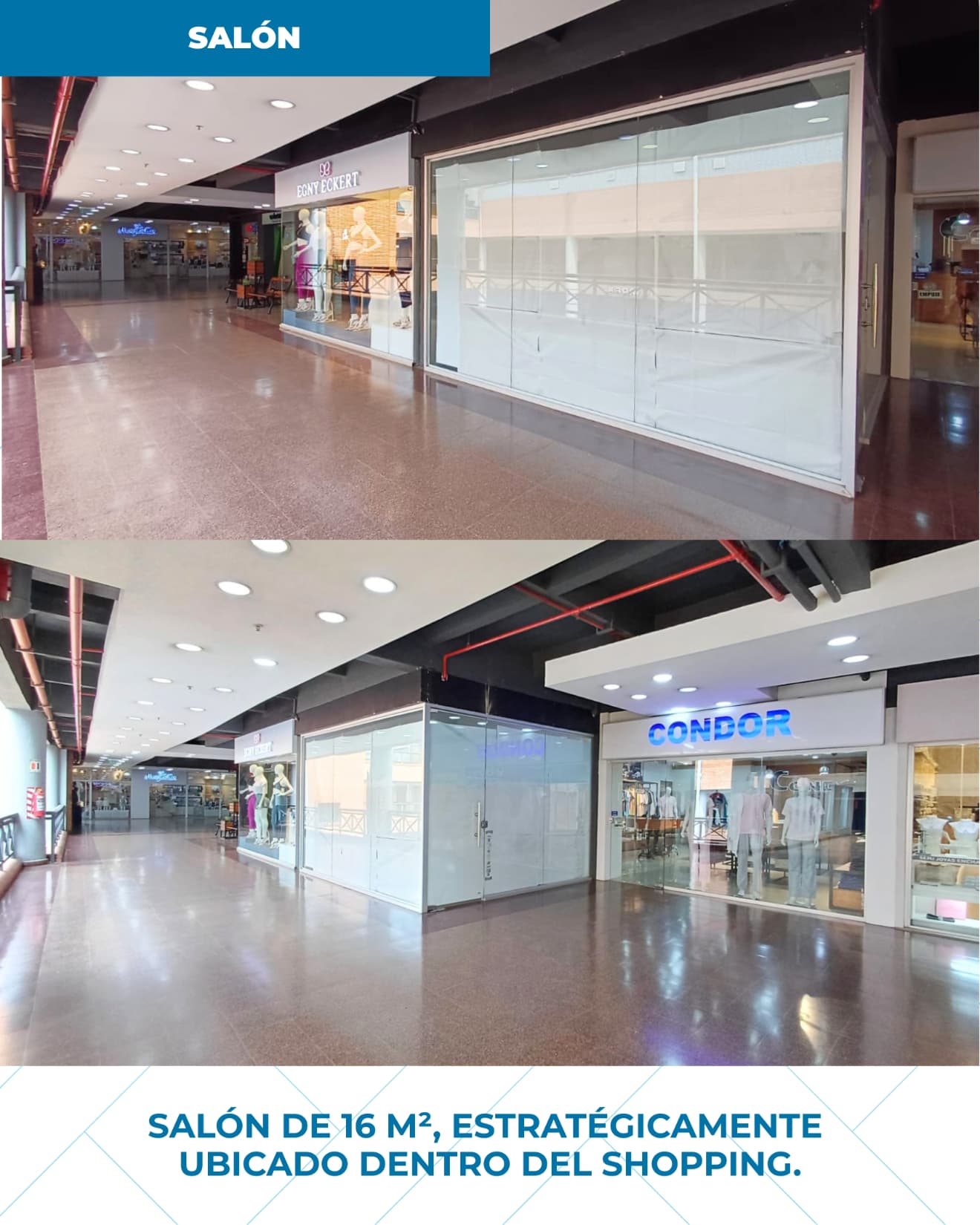 Salón comercial estratégico en Shopping sobre Eusebio Ayala, foto 2