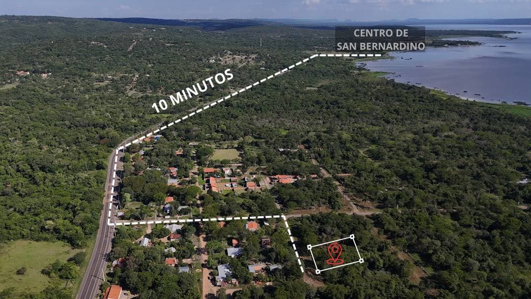 Venta de dos terrenos juntos – San Bernardino 390 m² cada uno | total: 780 m²