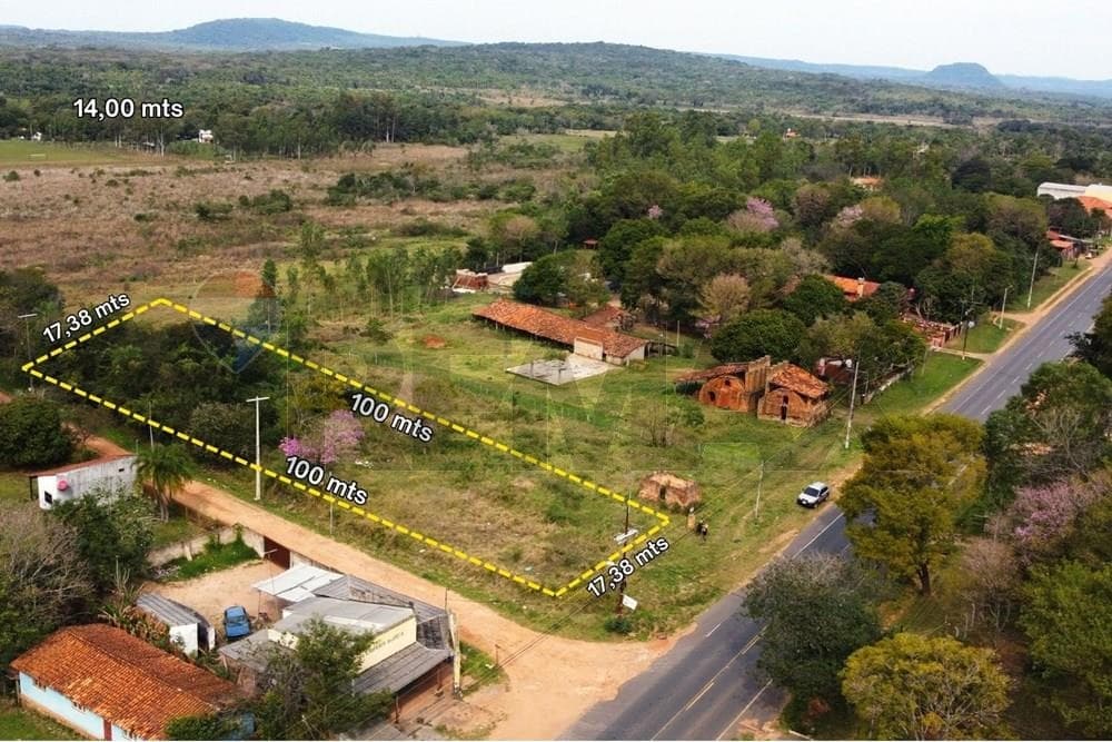 Esquina s/ Ruta Caacupé–Tobatí – 1.738 m², foto 1