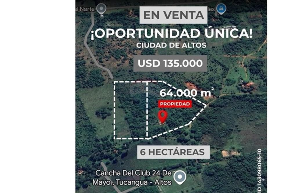 Oportunidad Única! Venta de 6 Hectáreas y 4000 m², foto 1