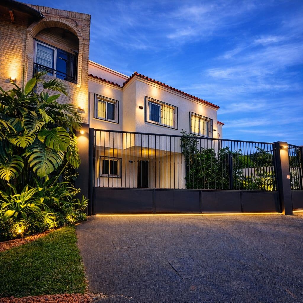 ‼️vendo hermosa casa pareada en barrio mburucuya, foto 1